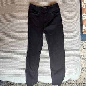 Just Black Denim | The Long Leg Straight in Black